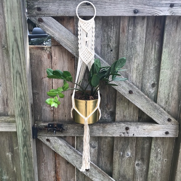 Other - Macrame Handmade hanging planter 41 inches.
